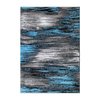 Flash Furniture Blue 5x7 Abstract Area Rug ACD-RGTRZ863-57-BL-GG